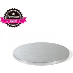 Stříbrná podložka pod dort 30cm síla 1,2cm - Decora – HobbyKompas.cz