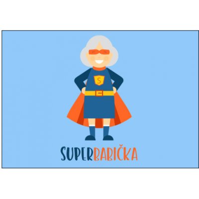 Plakát typ A4-A0 Superbabička