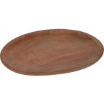 EXCELLENT HOUSEWARE Talíř servírovací z akátového dřeva 27x24 cm KO-A93000210 – Zboží Dáma