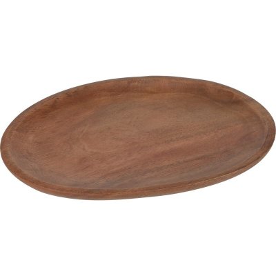 EXCELLENT HOUSEWARE Talíř servírovací z akátového dřeva 27x24 cm KO-A93000210 – Zboží Dáma