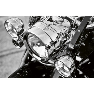 Dimex MS-5-2801 Vliesová fototapeta Svetlomet motocyklu rozměry 375 x 250 cm – Zboží Mobilmania