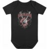 Kojenecké body Dětské body METAL KIDS black černá