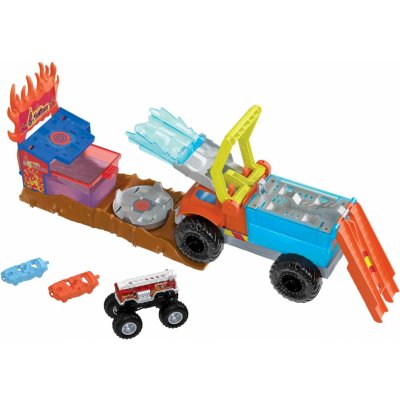 Mattel Hot Weels Monster Trucks Arena World: Záchranná mise s 5 alarmy, HPN73 – Zboží Mobilmania