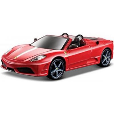 Bburago Ferrari Scuderia Spider 16M metalická červená 1:32 – Hledejceny.cz