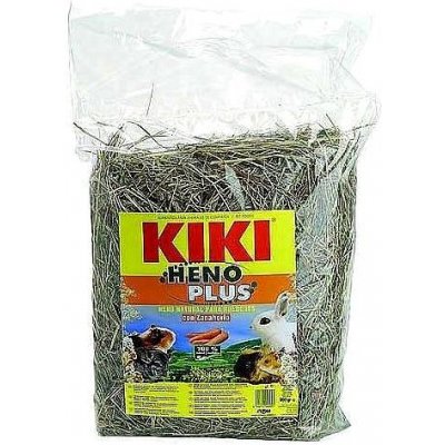 Kiki Heno Plus Carrot Specialní seno Mrkev 0,5 kg