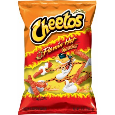 Cheetos Flamin' Hot Crunchy 226.8 g – Zboží Mobilmania
