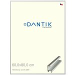 DANTIK rámeček 60 x 80 profil 7269 Stříbrná matná – Zboží Mobilmania