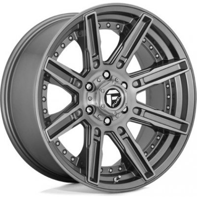 Fuel D710 ROGUE platinum 10x20 6x139,7 ET18 brushed gunmetal tinted clear | Zboží Auto