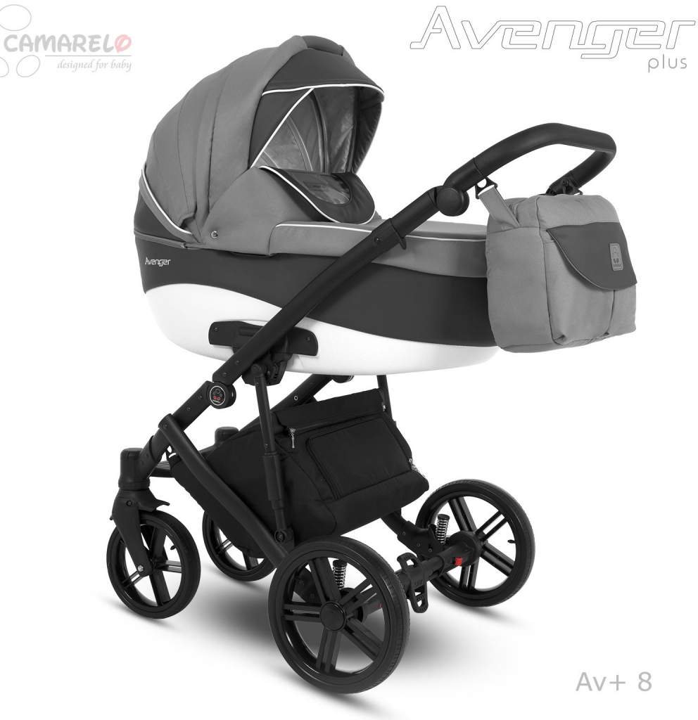 Camarelo Kombinovaný Avenger Plus 2023 Av+8 Šedo-šedý+bílý detail