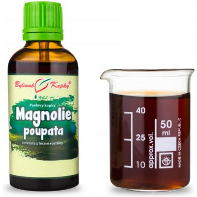 Bylinné kapky Pavlovy bylinné kapky Magnolie poupata TCM tinktura 50 ml – Hledejceny.cz