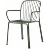 Jídelní židle &Tradition Thorvald SC95 s područkami bronze green