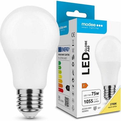 Modee Smart Lighting LED Globe E27 11W teplá bílá ML-G2700K11WE27 – Hledejceny.cz