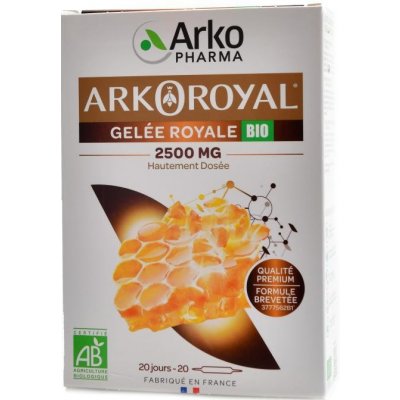 Arkoroyal Arkoroyal BIO 2500 mg tekutý doplněk s mateří kašičkou 20 ampulí – Hledejceny.cz