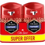 Old Spice Captain deostick 2 x 50 ml dárková sada – Zboží Dáma