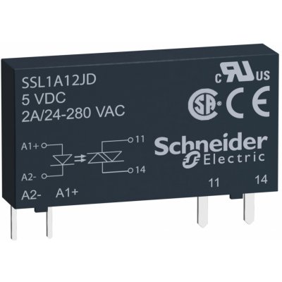 SCHNEIDER ELECTRIC SCHNEIDER Relé SSL1A12BD 1fázové polovodičové SSL1A12BD – Zbozi.Blesk.cz