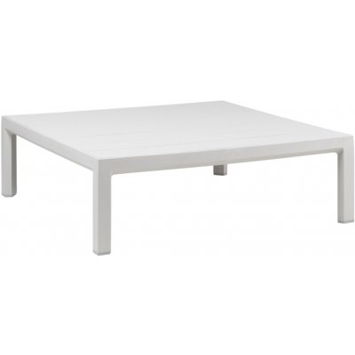 Nardi Bílý plastový zahradní stolek Maximo Tavolino 80 x 80 cm – Hledejceny.cz
