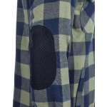 Bennon pánská flanelová košile s károvaným vzorem PIPPO Jacket khaki/blue – Hledejceny.cz