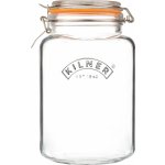 Kilner Kulatá zavařovací sklenice s klipem 3000ml – Zboží Dáma