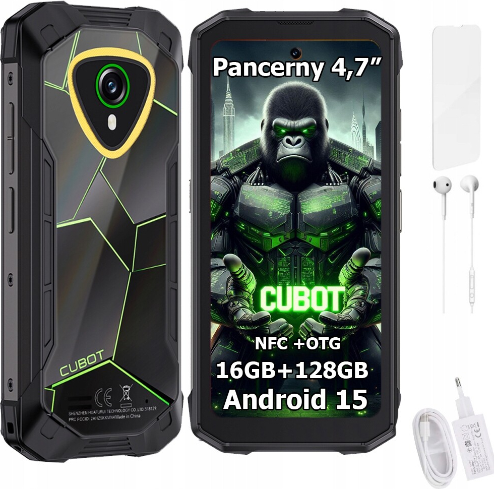CUBOT KingKong Mini 4 6GB/128GB Black Green na Heureka.cz
