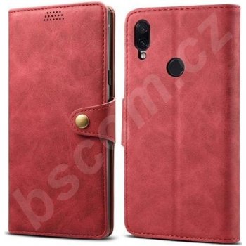 Pouzdro Lenuo Leather Xiaomi Redmi Note 7, červené