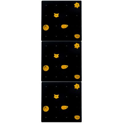 Duvlan lezecká stěna 213x71 cm Set black – Zboží Dáma