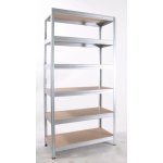 Biedrax Regál 35 x 75 x 210 cm 6 polic pozink – Zboží Dáma