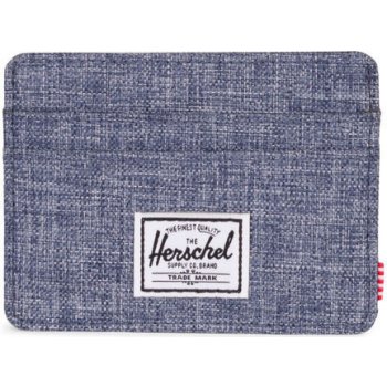 Herschel Supply Charlie RFID Dark Chambray Crosshatch