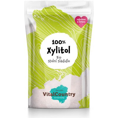 Vital Country Xylitol březový cukr Bio 500 g – Zbozi.Blesk.cz