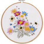 Sada na vyšívání s předtištěným motivem béžová – Zboží Mobilmania