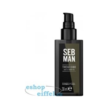 Sebastian Professional Sebman The Groom olej na vousy a bradu 30 ml