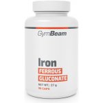 GymBeam Železo glukonát 90 kapslí – Hledejceny.cz