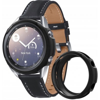 Spigen ochranný kryt Liquid Air pro Samsung Galaxy Watch 3, 41mm, černé ACS01561 – Zboží Živě