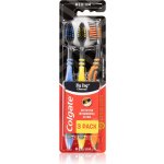 Colgate ZigZag Charcoal zubní kartáčky střední 3 ks – Zboží Dáma