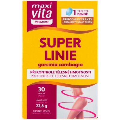 Maxivita Štíhlá linie 30 tablet – Hledejceny.cz