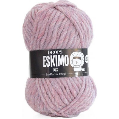 Příze DROPS Eskimo/Snow mix 36 - ametyst
