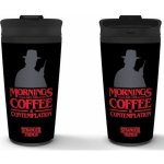 Curepink Cestovní hrnek Stranger Things Coffee and Contemplation 0,425 l – Zboží Dáma
