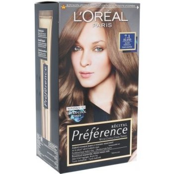 L'Oréal Préferénce 7.1 Island Blond popelavá