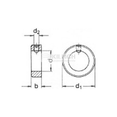 kroužek 8x16x8 A1 NEREZ 1.4305 DIN 705/914 – Zboží Mobilmania