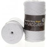 Maccaroni Bavlněné šňůry 3 mm bílá 401 – Zboží Dáma