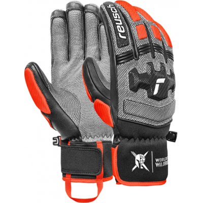 Reusch Worldcup Warrior DH blck/silver/fluo red 25/26 – Hledejceny.cz