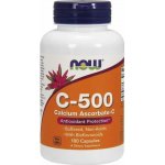 NOW Foods NOW Buffered Vitamin C-500 PH neutrální Vitamín C 100 kapslí – Hledejceny.cz