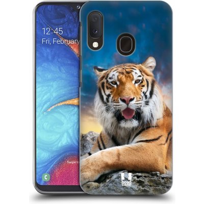 Pouzdro Head Case Samsung Galaxy A20e DIVOČINA – TYGR – Zboží Mobilmania