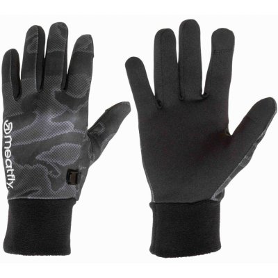 Meatfly pánské rukavice Mens Powerstretch Morph Black – Sleviste.cz