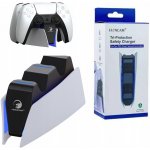 FIXED Nabíjecí stanice pro PlayStation 5, PS5, nabíječka pro dva LED pady – Zboží Živě