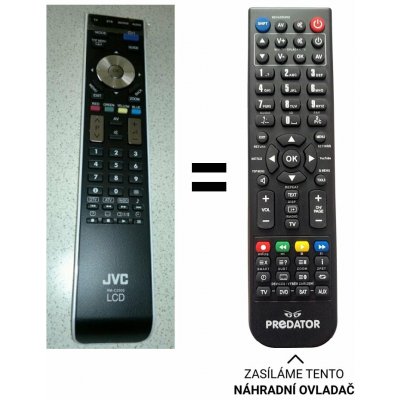 Dálkový ovladač Predátor JVC RM-C2500 RMC2500 – Zboží Živě