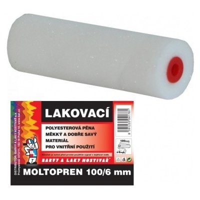 Barvy A Laky Hostivař Moltopren, malířský váleček, šířka 100 mm, pro držák 6 mm