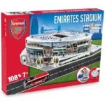 Nanostad 3D puzzle fotbalový stadion UK Emirates Arsenal 108 ks – Zboží Mobilmania