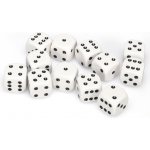 Chessex Hrací kostka 16 mm Barva: bílá / černá – Zboží Živě