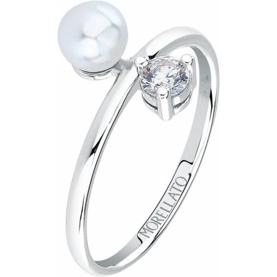 Morellato stříbrný prsten se zirkonem Perla SAWM12 – Zboží Mobilmania