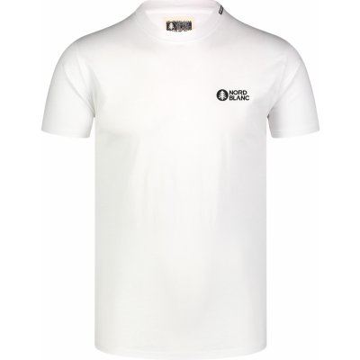 Nordblanc Sailboard pánské tričko z organické bavlny bílé